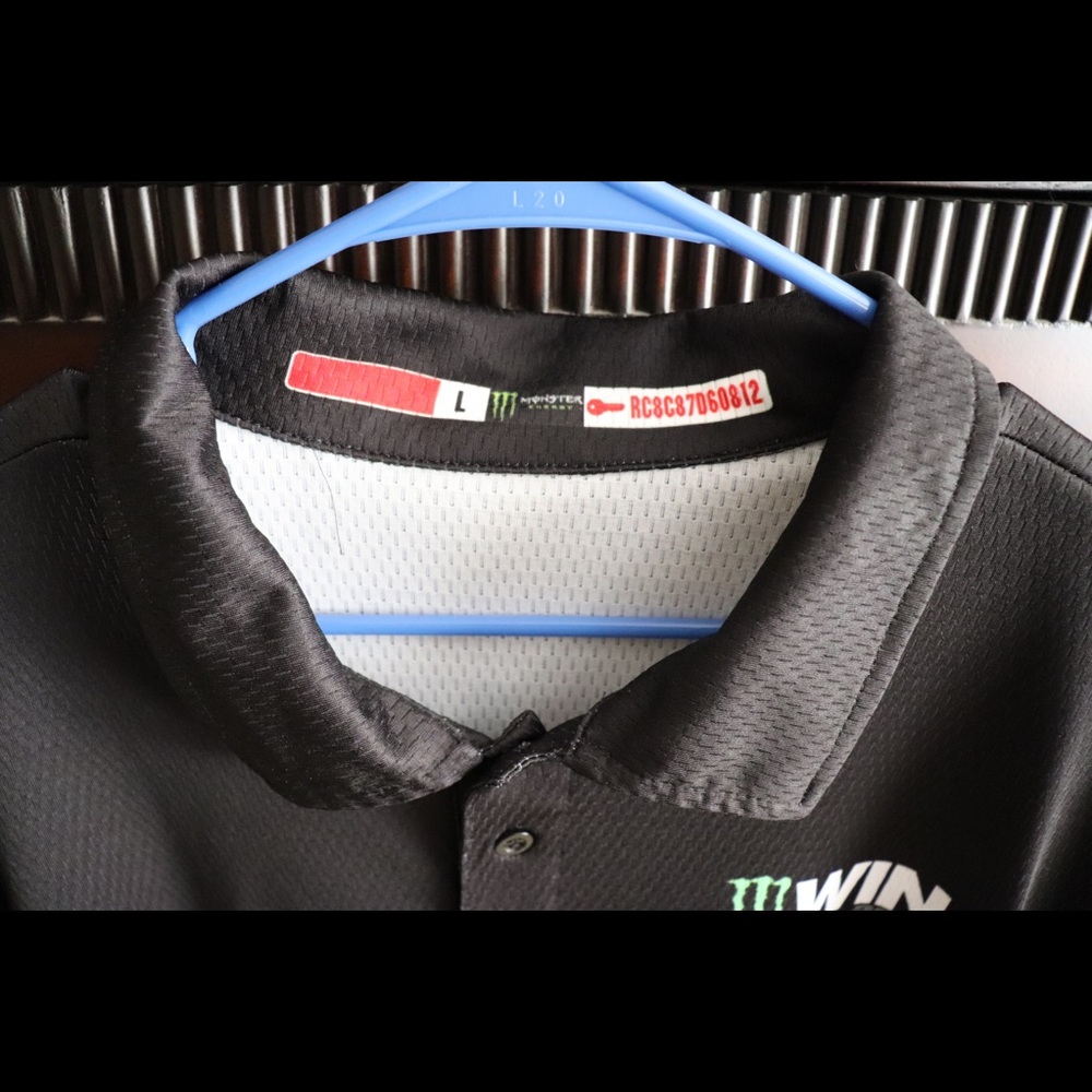 Win Performance Pit Crew Monster Polo - image 3
